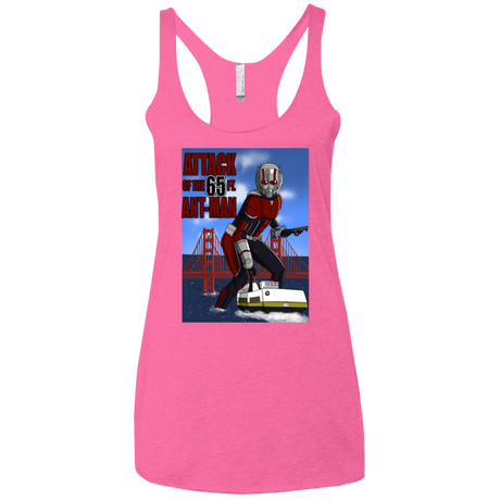 T-Shirts Vintage Pink / X-Small Attack of the 65 ft. Ant-Man Women's Triblend Racerback Tank