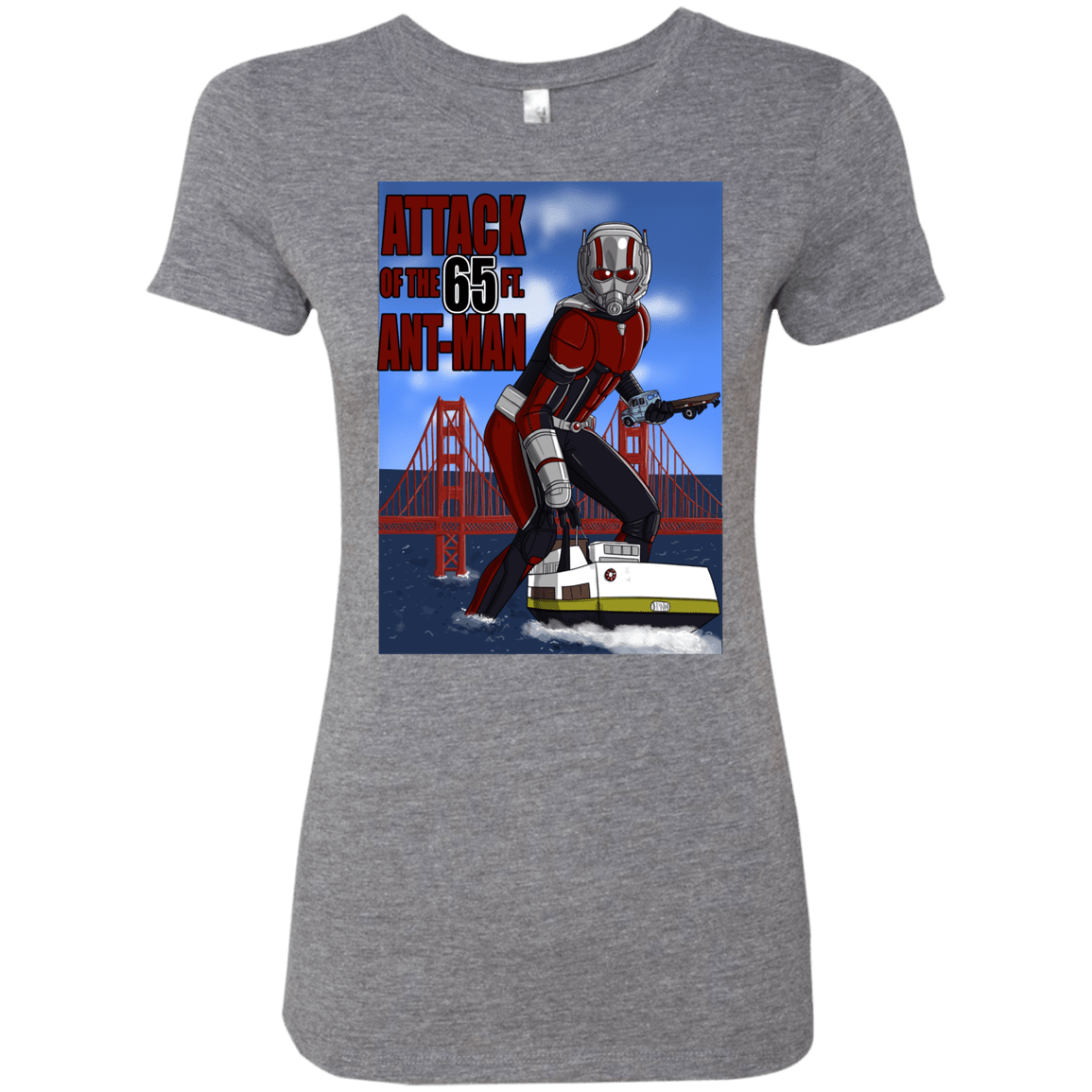 T-Shirts Premium Heather / S Attack of the 65 ft. Ant-Man Women's Triblend T-Shirt