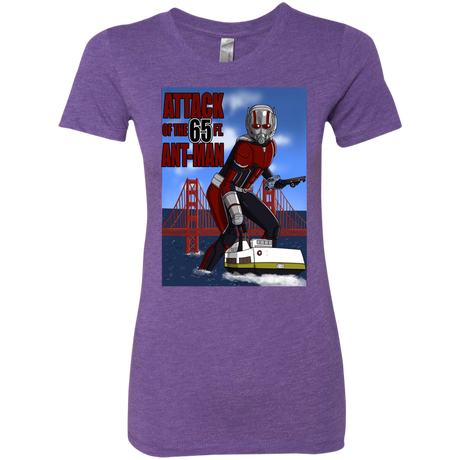 T-Shirts Purple Rush / S Attack of the 65 ft. Ant-Man Women's Triblend T-Shirt