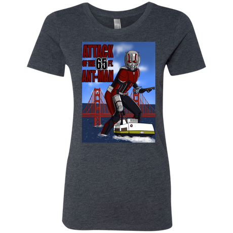 T-Shirts Vintage Navy / S Attack of the 65 ft. Ant-Man Women's Triblend T-Shirt