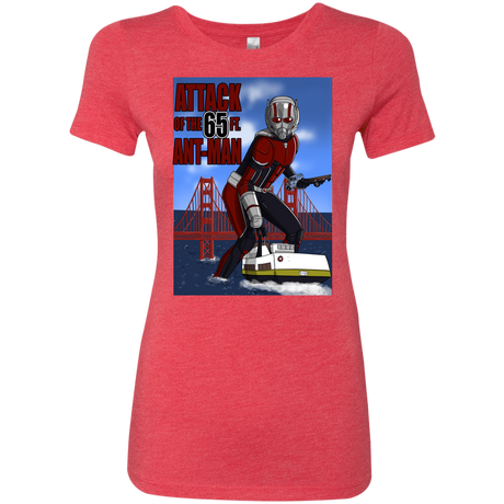 T-Shirts Vintage Red / S Attack of the 65 ft. Ant-Man Women's Triblend T-Shirt