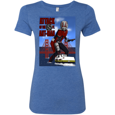 T-Shirts Vintage Royal / S Attack of the 65 ft. Ant-Man Women's Triblend T-Shirt