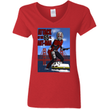 T-Shirts Red / S Attack of the 65 ft. Ant-Man Women's V-Neck T-Shirt