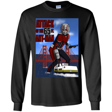 T-Shirts Black / YS Attack of the 65 ft. Ant-Man Youth Long Sleeve T-Shirt