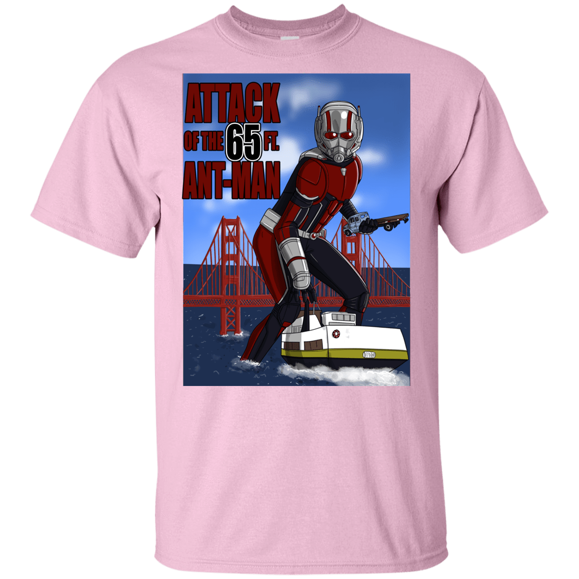 T-Shirts Light Pink / YXS Attack of the 65 ft. Ant-Man Youth T-Shirt