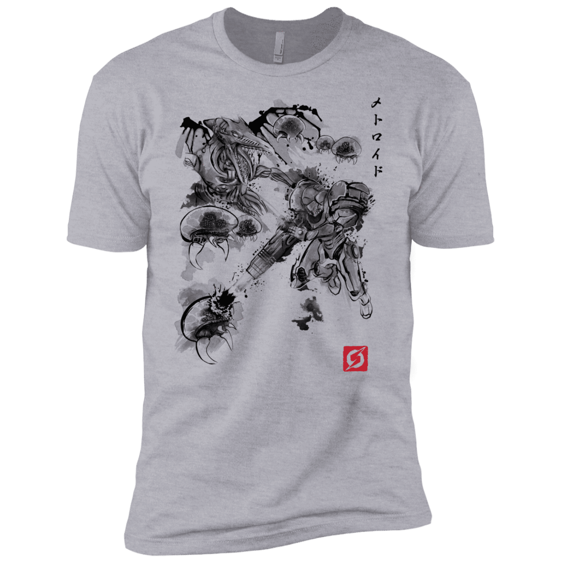 T-Shirts Heather Grey / YXS Attack of the space pirates Boys Premium T-Shirt