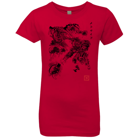T-Shirts Red / YXS Attack of the space pirates Girls Premium T-Shirt