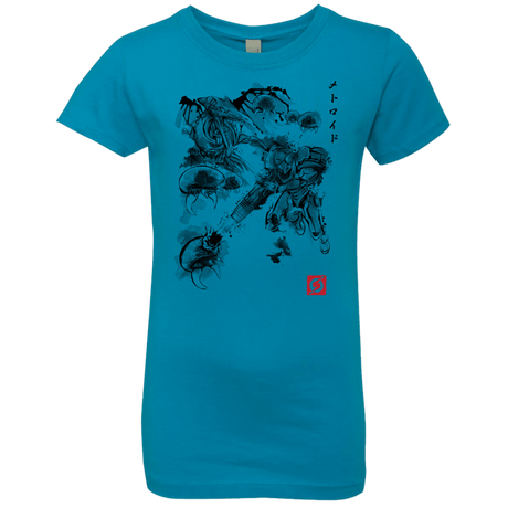 T-Shirts Turquoise / YXS Attack of the space pirates Girls Premium T-Shirt