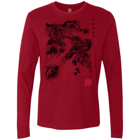 T-Shirts Cardinal / Small Attack of the space pirates Men's Premium Long Sleeve