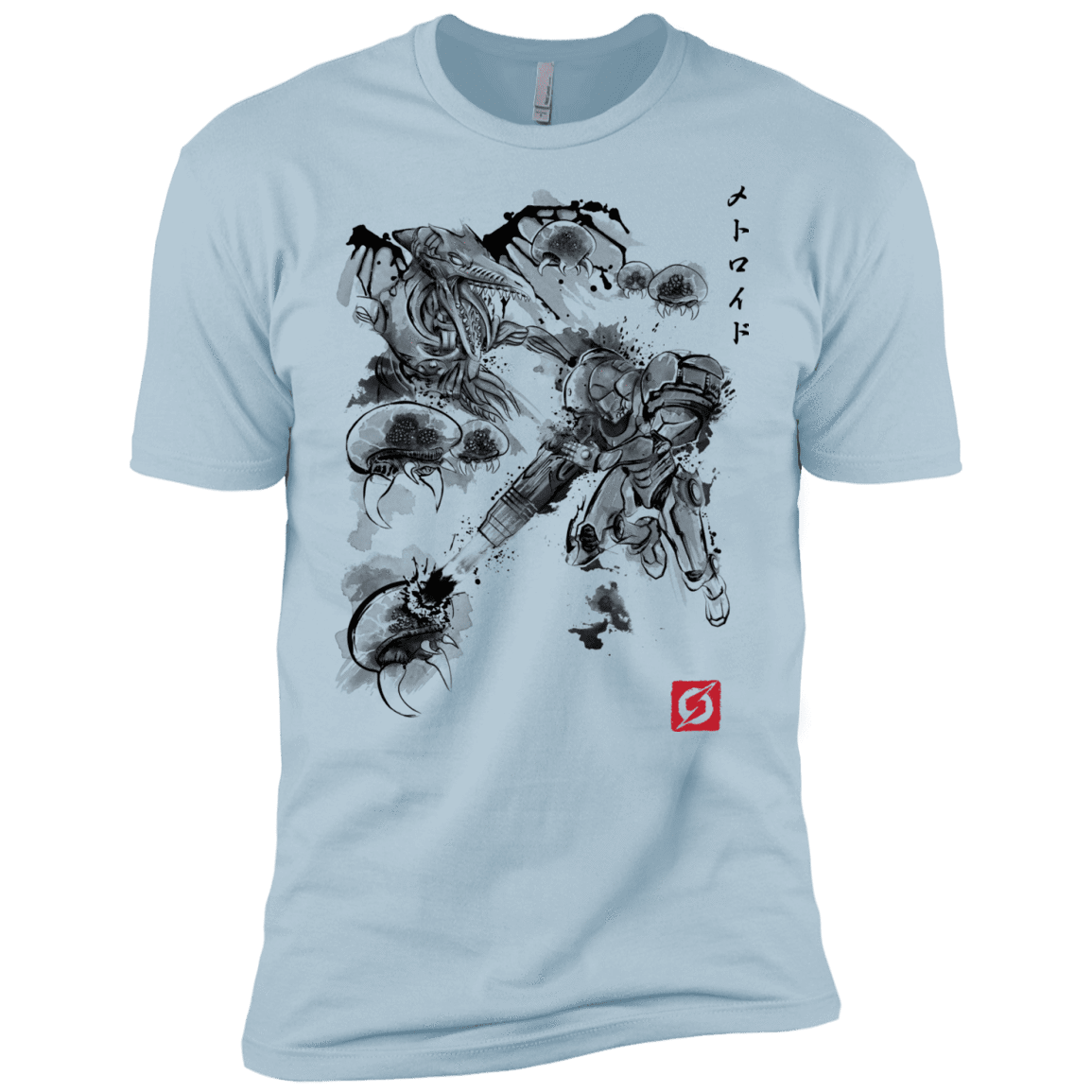 T-Shirts Light Blue / X-Small Attack of the space pirates Men's Premium T-Shirt