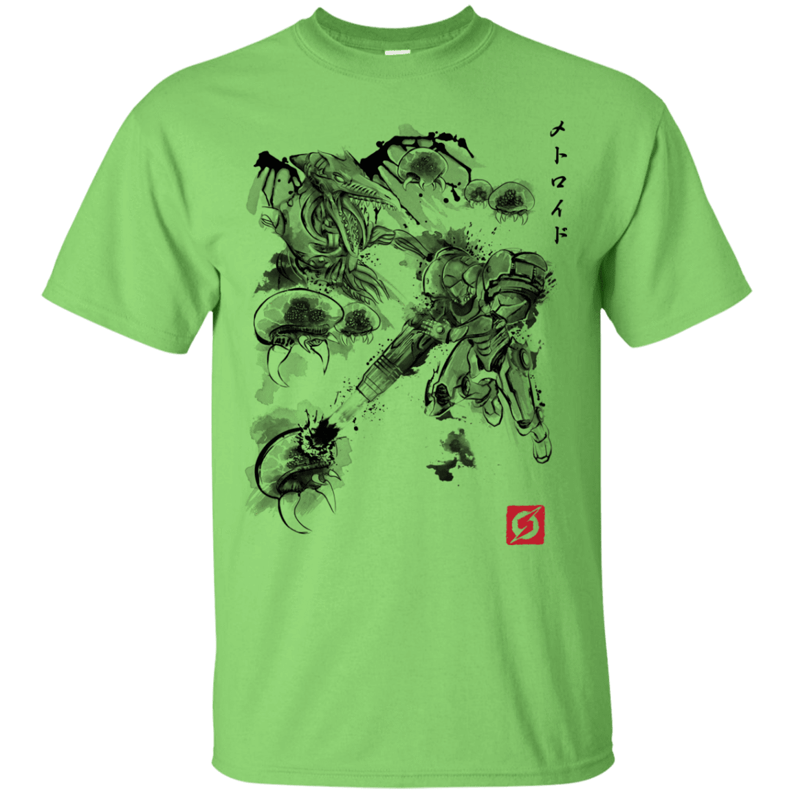 T-Shirts Lime / Small Attack of the space pirates T-Shirt