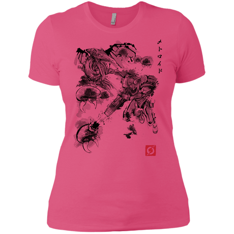 T-Shirts Hot Pink / X-Small Attack of the space pirates Women's Premium T-Shirt