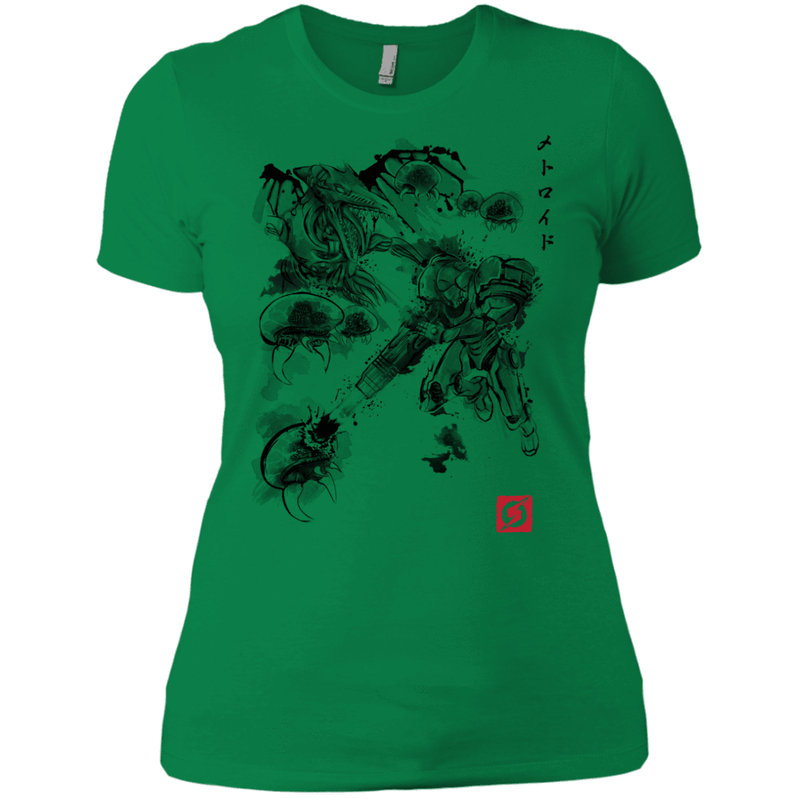T-Shirts Kelly Green / X-Small Attack of the space pirates Women's Premium T-Shirt