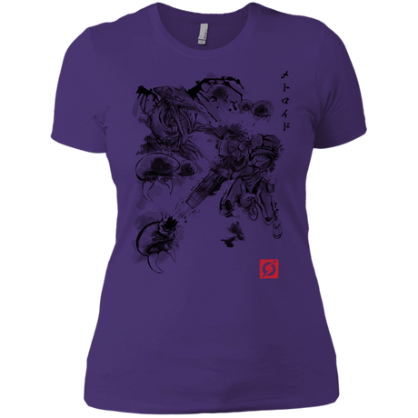 T-Shirts Purple Rush/ / X-Small Attack of the space pirates Women's Premium T-Shirt