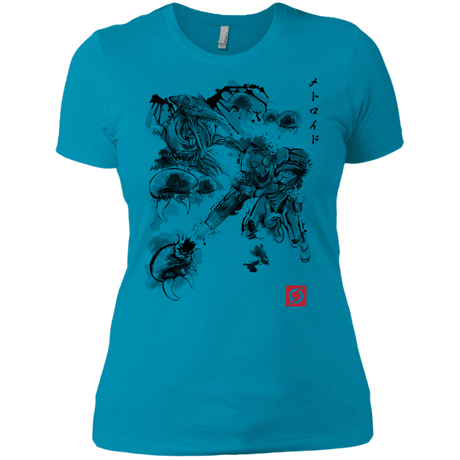 T-Shirts Turquoise / X-Small Attack of the space pirates Women's Premium T-Shirt