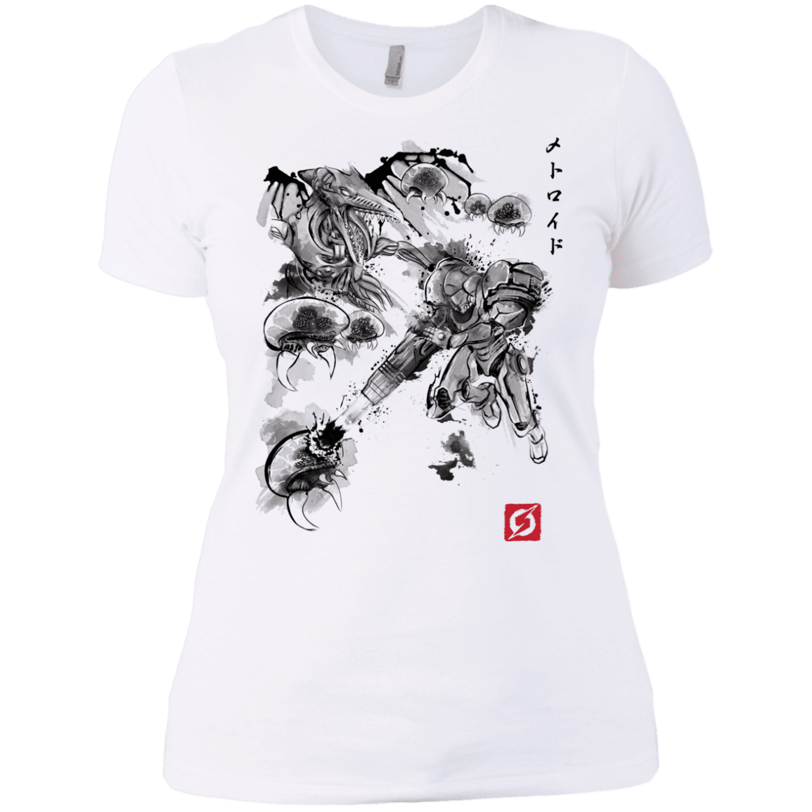 T-Shirts White / X-Small Attack of the space pirates Women's Premium T-Shirt