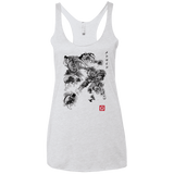 T-Shirts Heather White / X-Small Attack of the space pirates Women's Triblend Racerback Tank