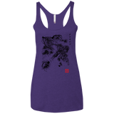 T-Shirts Purple / X-Small Attack of the space pirates Women's Triblend Racerback Tank