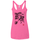 T-Shirts Vintage Pink / X-Small Attack of the space pirates Women's Triblend Racerback Tank