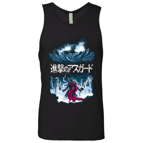 T-Shirts Black / Small Attack On Asgard Men's Premium Tank Top