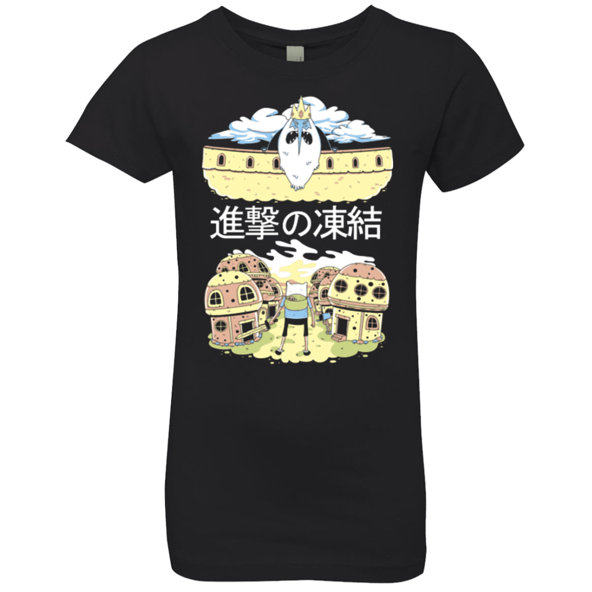 T-Shirts Black / YXS Attack on Freeze Girls Premium T-Shirt