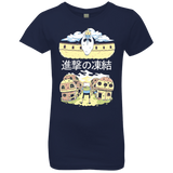 T-Shirts Midnight Navy / YXS Attack on Freeze Girls Premium T-Shirt