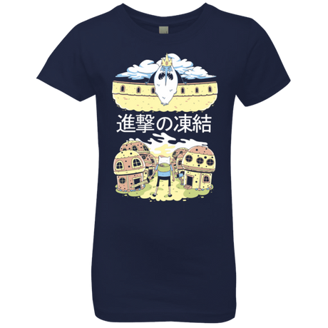 T-Shirts Midnight Navy / YXS Attack on Freeze Girls Premium T-Shirt