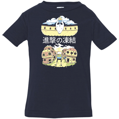 T-Shirts Navy / 6 Months Attack on Freeze Infant Premium T-Shirt