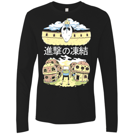 T-Shirts Black / Small Attack on Freeze Men's Premium Long Sleeve