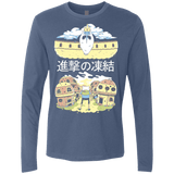 T-Shirts Indigo / Small Attack on Freeze Men's Premium Long Sleeve