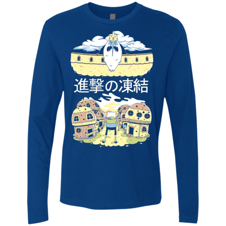 T-Shirts Royal / Small Attack on Freeze Men's Premium Long Sleeve