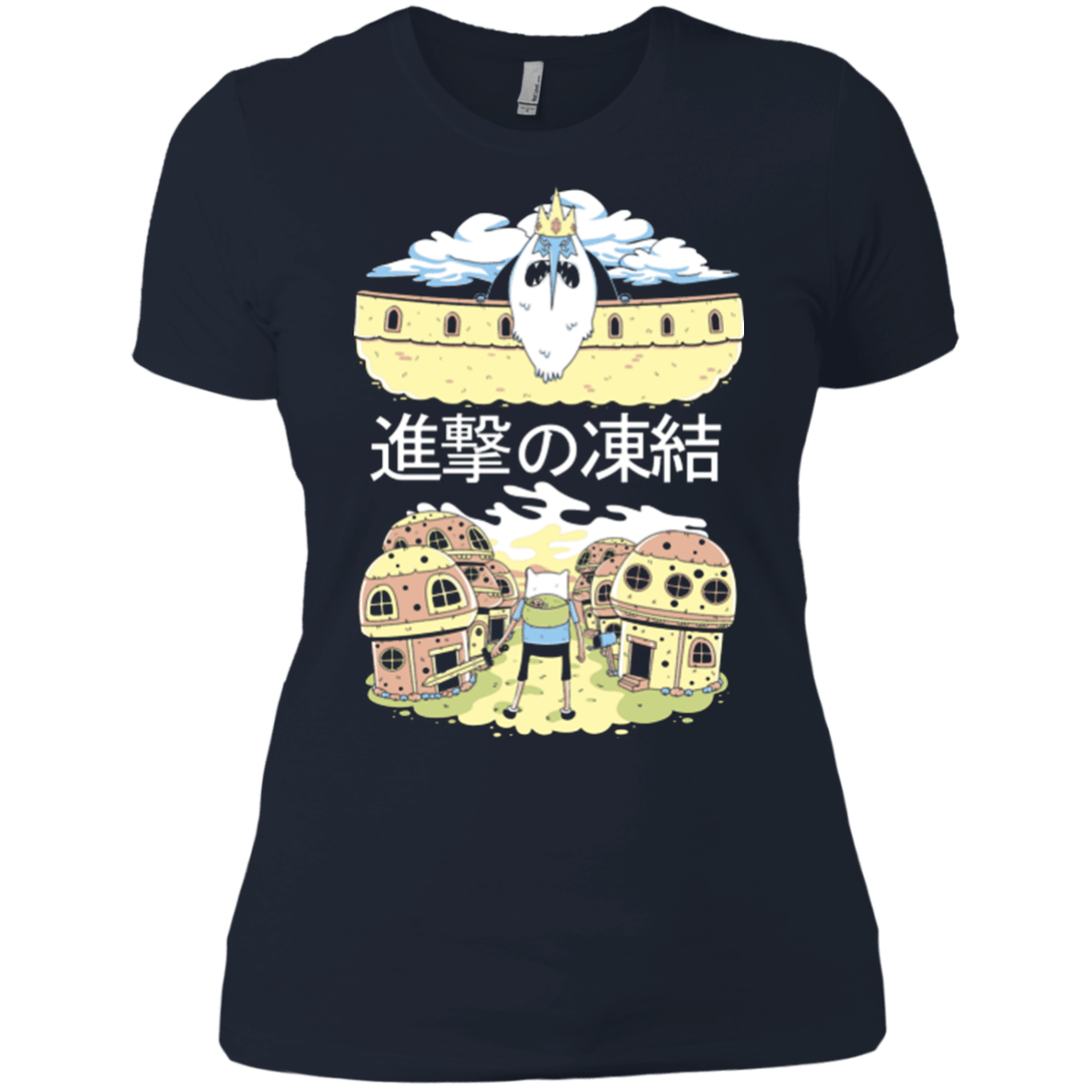 T-Shirts Midnight Navy / X-Small Attack on Freeze Women's Premium T-Shirt