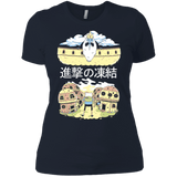 T-Shirts Midnight Navy / X-Small Attack on Freeze Women's Premium T-Shirt