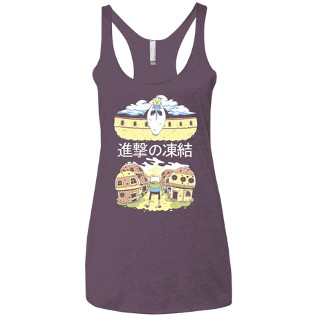 T-Shirts Vintage Purple / X-Small Attack on Freeze Women's Triblend Racerback Tank