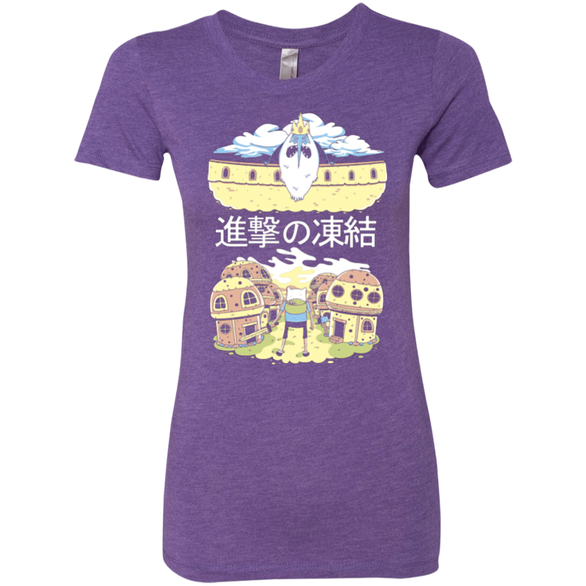 T-Shirts Purple Rush / Small Attack on Freeze Women's Triblend T-Shirt