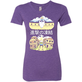 T-Shirts Purple Rush / Small Attack on Freeze Women's Triblend T-Shirt