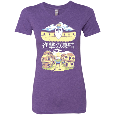 T-Shirts Purple Rush / Small Attack on Freeze Women's Triblend T-Shirt