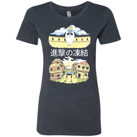 T-Shirts Vintage Navy / Small Attack on Freeze Women's Triblend T-Shirt