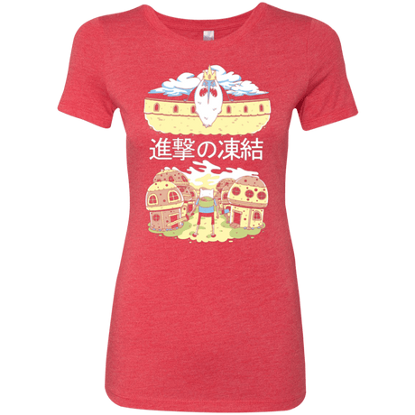 T-Shirts Vintage Red / Small Attack on Freeze Women's Triblend T-Shirt