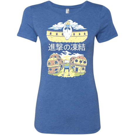 T-Shirts Vintage Royal / Small Attack on Freeze Women's Triblend T-Shirt