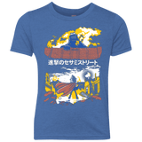 T-Shirts Vintage Royal / YXS Attack on Sesame Street Youth Triblend T-Shirt