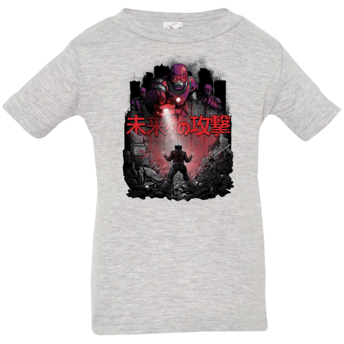 T-Shirts Heather / 6 Months Attack On The Future Infant Premium T-Shirt