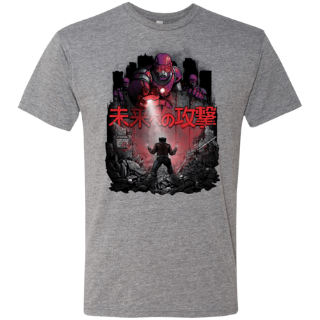 T-Shirts Premium Heather / Small Attack On The Future Men's Triblend T-Shirt