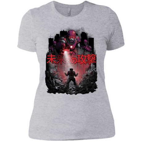 T-Shirts Heather Grey / X-Small Attack On The Future Women's Premium T-Shirt