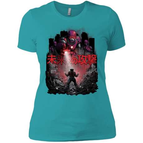 T-Shirts Tahiti Blue / X-Small Attack On The Future Women's Premium T-Shirt