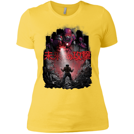 T-Shirts Vibrant Yellow / X-Small Attack On The Future Women's Premium T-Shirt
