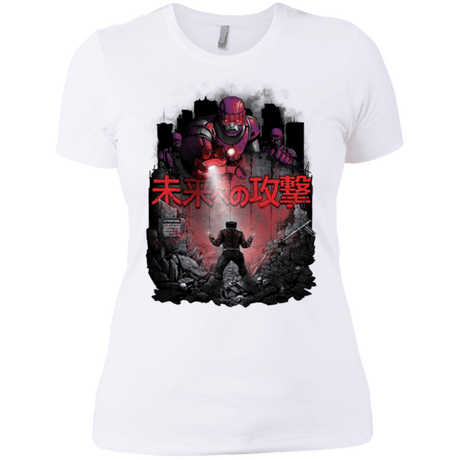 T-Shirts White / X-Small Attack On The Future Women's Premium T-Shirt