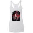 T-Shirts Heather White / X-Small Attack On The Future Women's Triblend Racerback Tank