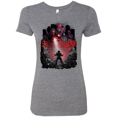 T-Shirts Premium Heather / Small Attack On The Future Women's Triblend T-Shirt