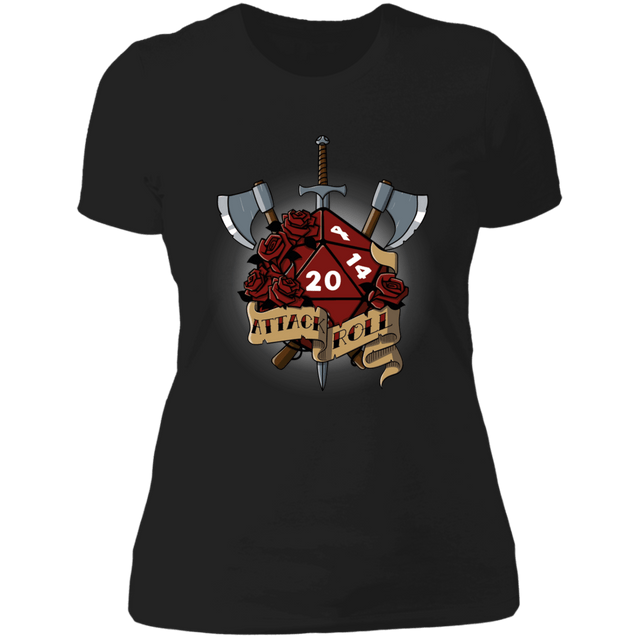T-Shirts Black / X-Small Attack Roll Women's Premium T-Shirt
